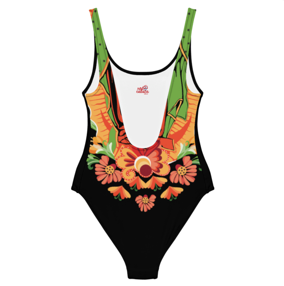 One-Piece Swimsuit: La Sirena de Guadalupe