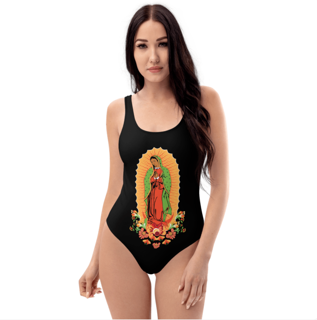 One-Piece Swimsuit: La Sirena de Guadalupe